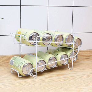 LW AUTO 캔거치대 음료수 수납 주방 냉장고 정리함