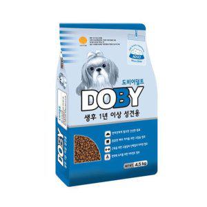 애견 사료 도비 어덜트 4.5kg 1P 강아지 건식 성견