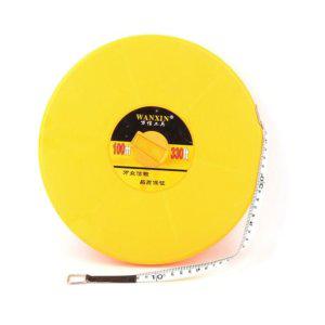 토목 측량 공장 100m 대형 화이바 다용도 원형 줄자