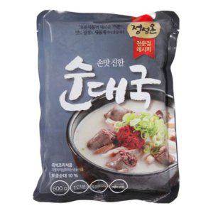 정성온 순대국 600g 순대국밥 순대탕 즉석국 간편