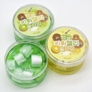 어린이 향기 키위 젤리 슬라임 랜덤 4P 액괴 촉감놀이