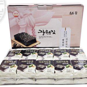 설날 추석 아보카도유 광천김 선물 세트 16봉
