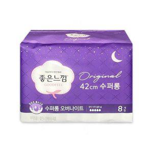 좋은느낌 오리지널 에어핏 수퍼롱 오버나이트 8P