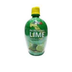 식자재 도매) 라임주스(퍼시픽초이스 200ml) x12개