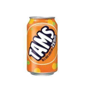 탄산 음료 탐스 제로 오렌지 355ML 1박스 24캔