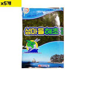식자재 식재료 도매 섬마을 해초무침 2Kg x5개 (반품불가)