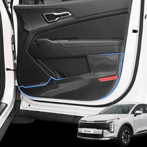 스포티지 NQ5 페이스리프트 도어 커버 카본 몰딩