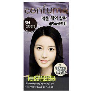 두피 보호 헤어염색 진한갈색 순한 염색제