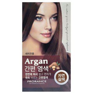 헤어 염색기술 자연갈색 쉬운 사용 헤어컬러 간편