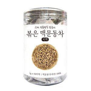 수제 전통방식 볶은 맥문동차 50티백