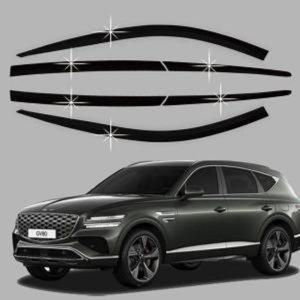 깨지지 않는 블랙 도어 썬바이져 제네시스GV80 6P