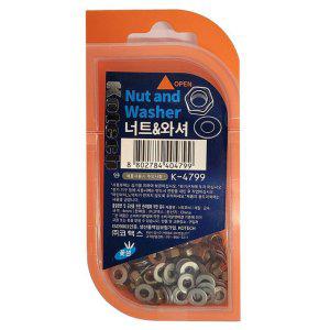 금속 너트와셔 초경량 4mm 드라이버 작업용 고정용품