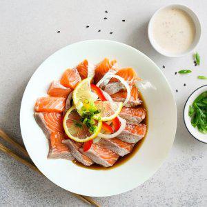 고소한 노르웨이산 연어로 만든 연어장 330g