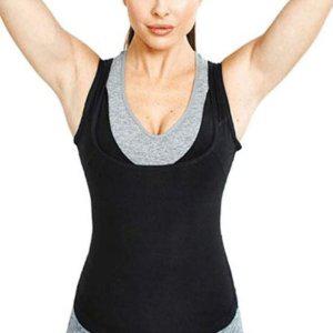 여자 여성 바디 S라인 만들기 스포츠 운동 땀복 나시