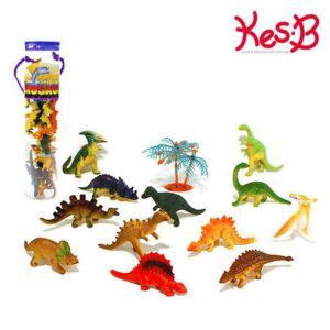 유아 감각발달 교구 디테일한 사파리튜브(소) 공룡