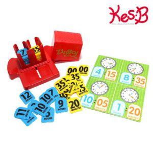 유아 감각발달 교구 신나고 재미있게 시계보기 게임