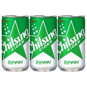 롯데 칠성사이다 190ml x 60캔 (30캔x2박스)