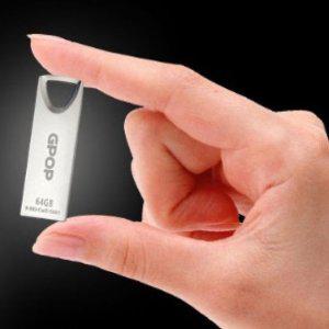유에스비 메모리 샤인실버 메탈 USB 메모리 128G .