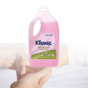 손세정제 핸드워시 폼 솝 스윗파우더향 1.95L 1개