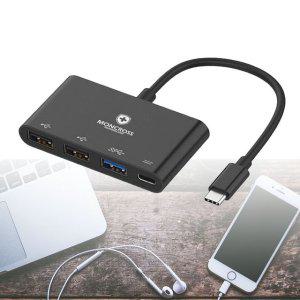 4IN1 멀티 허브 스마트폰 태블릿 전용 MSHUB-C3U