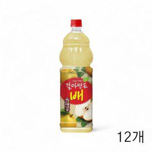 해태음료 갈아만든배 1.5L X 12개 배음료수 과일음료