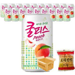 예진마트 쿨피스 복숭아 350ml x 20캔