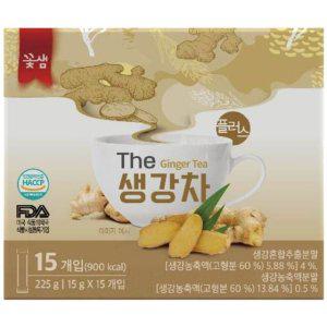 꽃샘 생강차플러스 60T(15T x 4개)