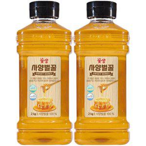 꽃샘 사양벌꿀 4kg (2kg x 2개)