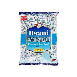 화미 박하향캔디 800g 박하맛캔디 후식캔디 박하사탕