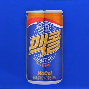 맥콜 190ml 총60캔 보리맛 캔 탄산음료