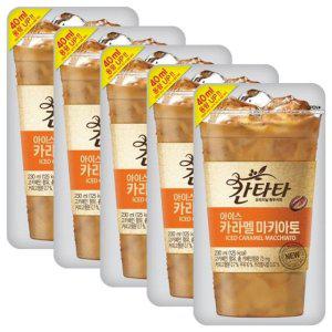 롯데 칸타타 아이스 카라멜마키아토 230ml x 50팩