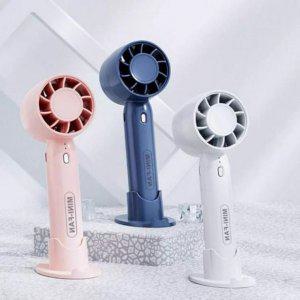 휴대용 선풍기 목풍기 핸디 무선 경량 손선풍기 손