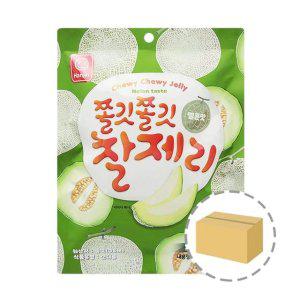 한진 쫄깃쫄깃 찰제리 멜론맛 150g 1BOX (30개입)