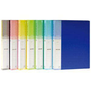 클리어파일 40P컬러파일 연두 4342(2개 묶음)