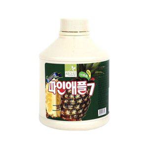 차그림 농축과일원액 파인애플 원액 850ml x4