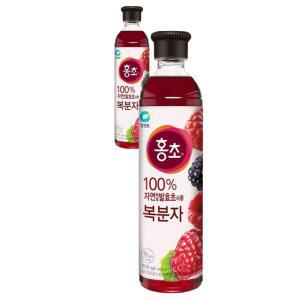 대상 청정원 홍초 복분자 900ml