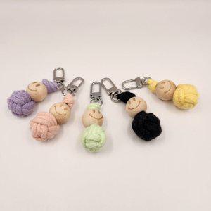 쪼꼬미 걱정인형 키링 커플 우정인형