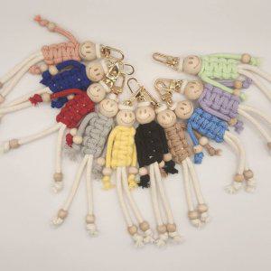 스마일 걱정인형 키링 우정인형 커플인형