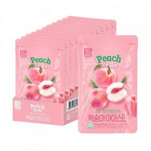 녹차원 복숭아 아이스티 170ml (10팩)