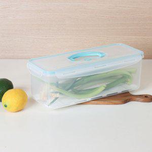 한진 okay 밀폐용기 대파통4.2리터 보관용기 기통