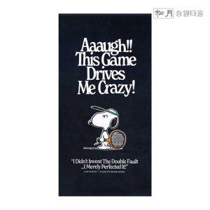 송월타올 스누피 테니스76 대형 비치 타올 타월 1장