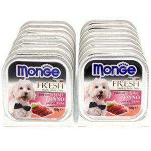 VPD 몽이Monge(이태리산)사각캔100g 16개-참치