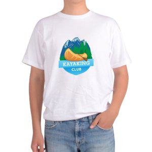 오버핏 반팔티 카약 카누 캠핑 보트 디자인의류