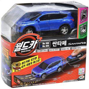 월드카 싼타페 블루 No109 자동차 장난감 선물 미니카