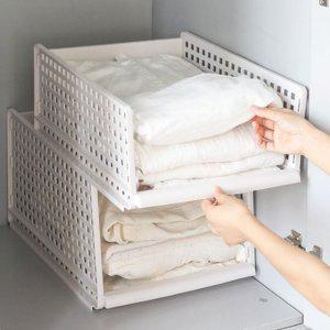 서랍식 수납 정리함 공간박스 옷정리 주방 욕실 옷장