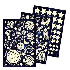 환타스틱스 6605 야광별3PCS 별여행 GS 우주스티커 공