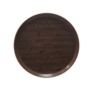 업소용 나무무늬 옹이 원형쟁반 1호 소반 쟁반 업소용