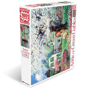 빨강머리앤 글래스 액자 직소퍼즐 100pcs(꽃의 계절)