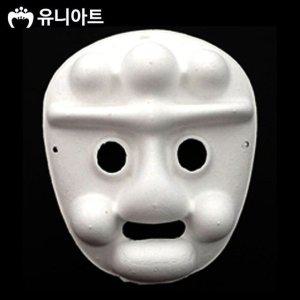 유니아트 (종이탈) 종이탈 반가면 (4개입)(10.봉산탈)