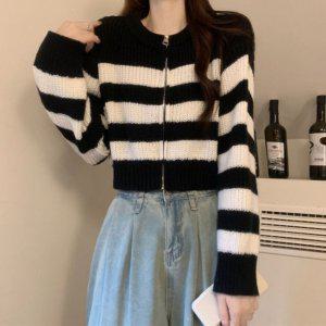 후드 특이한 골지 카라 반팔 크롭 칼라 L 스